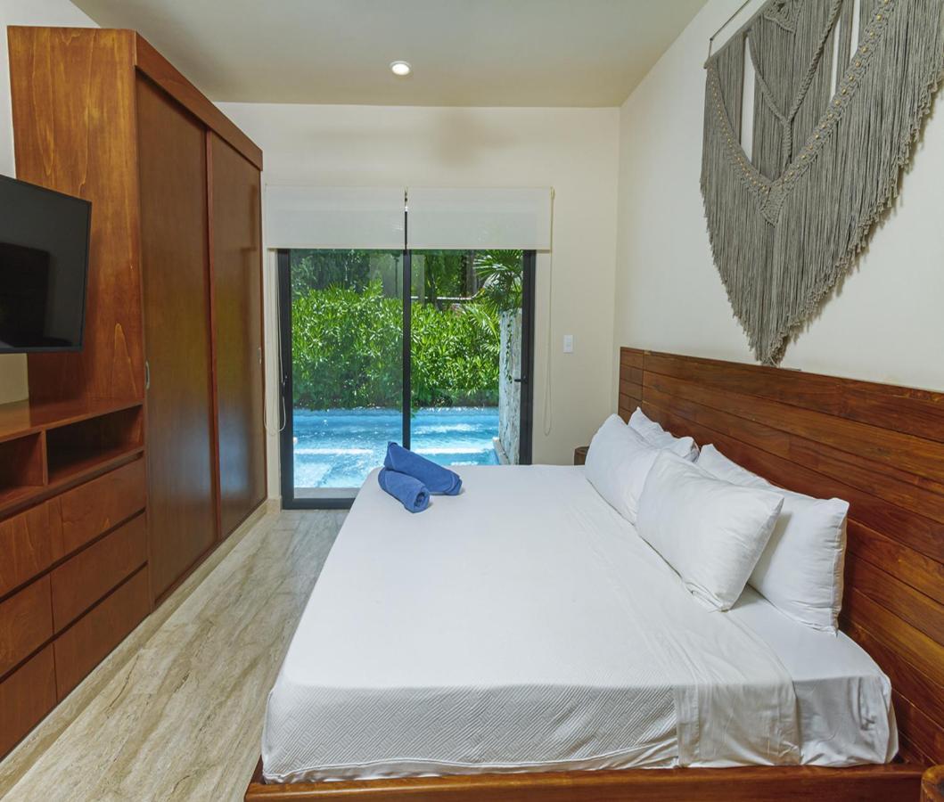Apartamento ***New Swim Up with Prívate Jacuzzi*** Tulum Exterior foto