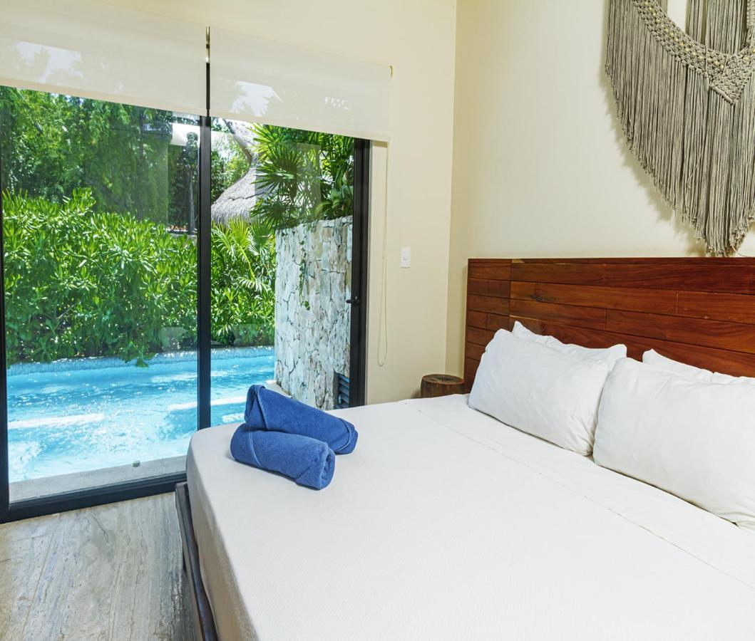 Apartamento ***New Swim Up with Prívate Jacuzzi*** Tulum Exterior foto