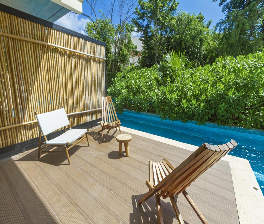 Apartamento ***New Swim Up with Prívate Jacuzzi*** Tulum Exterior foto